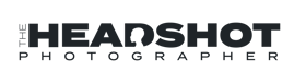 The Headshot Photographer Logo in color graphite on transparant