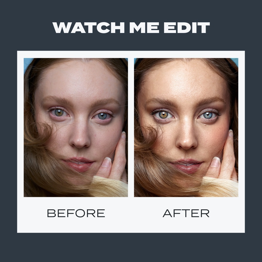 Watch Me Edit A Headshot In Photoshop (with video)